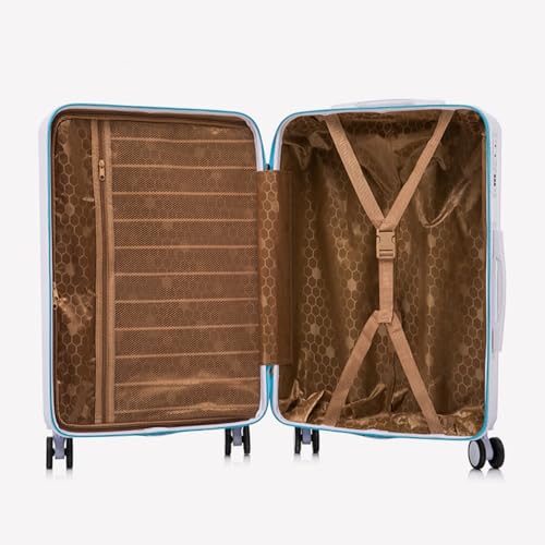 Luggage carrying case parent-child set front-opening carrying bag equipped with TSA Locke lightweight front pocket large capacity storage convenient impact-resistant silent casters 360-degree rotatio4