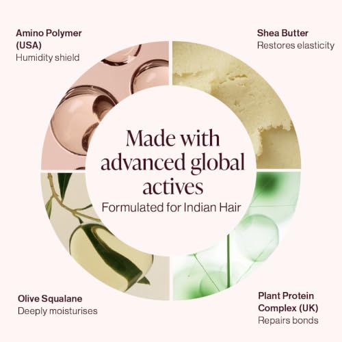 Image of &Done Anti Frizz Conditioner | Deep Conditioned Frizz Controlled Hair For 48 hrs | For Dry & Frizzy Hair | Powered By Olive Squalane & Vitamin E| Repairs Bonds & Controls Breakage| Compatible with Chemically Treated Hair | SLS & Paraben Free | 200ml