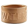 Mason Cash Cane Lettered Stoneware Water Bowl, 15 cm
