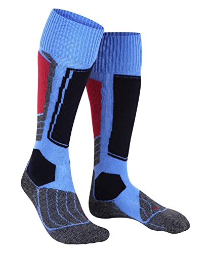 Image of FALKE Women's SK1 Comfort Ski Socks, Thick, Quick Dry, Merino Wool Silk, 1 Pair