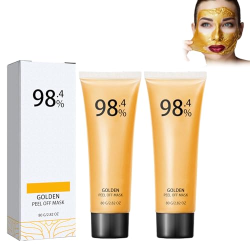 Dyceittdia Maschera Oro 24K 2PCS