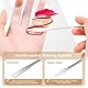 MIETONG Make-up-Palette - Make Up Mischpalette Kosmetische Mischpalette, Klare Acryl Kosmetikpalette mit Spatel, Kosmetik-Palette zum Mischenfür Foundation, Nailart (Transparent)