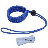 Camera Wrist Strap - Braided 550 Paracord Adjustable Camera Hand Strap/Bracelet, Quick Release Camer