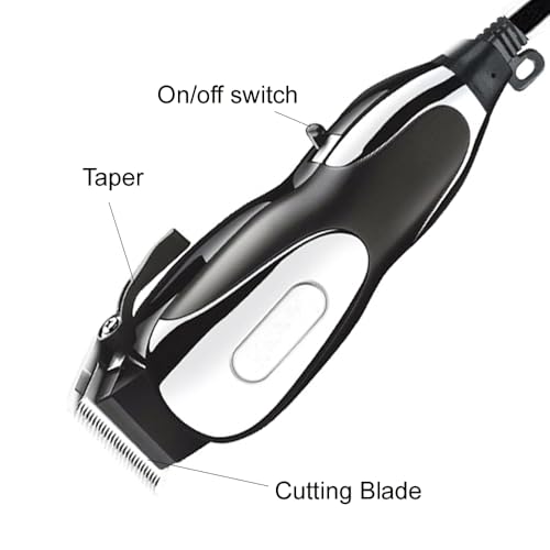 Image of New Professional Corded Pet Hair Trimmer with Adjustable Trimming Range Powerful Clipper Best Perfec