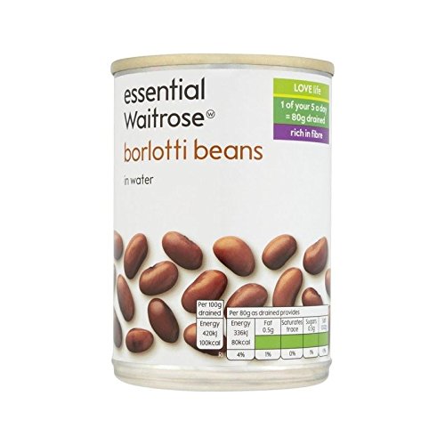 Borlotti Beans essential Waitrose 410g