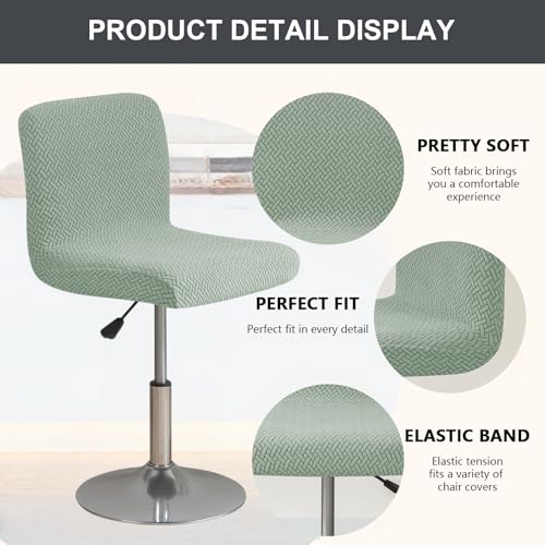 Image of Chair Covers Bar Stool Cover 4pc Bar Chair Cover Swivel Bar Stool Slipcover