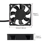 4pcs 50mm USB Brushless Cooling Fan 50mm x10mm DC 5V Quiet Cooling Fan 5010 Mini Computer Fan for Small Appliances Series Replacement - Image 3