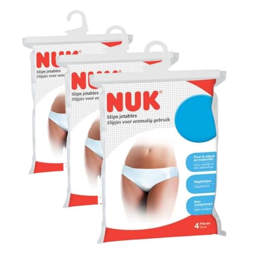 NUK culotte slips jetables pour le séjour en maternité - Petit (36-38) - Lot de 4