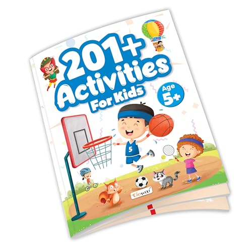 Image of 201+ Activity Book for Kids - Age 5+ :- educational puzzle and activity workbook, pattern games activity book, problem solving activity book