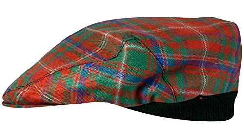 Casquette Plate Tartan MacDougall Ajustable : Finis les Problèmes de Taille