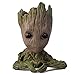 KnikGlass Baby Groot Flower Pot/Pen Holder - Planter Plant Decoration Figure Plant pots Flower pots Pen Holder Groot for Office And Dormitory Desktop Decoration (C)