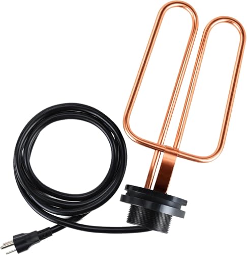 1500W Submersible Stock Tank Heater Compatible with Rubbermaid Stock Tanks Water Trough Heater Livestock Water Heater Water De-Icer 3-Years Free Replacement