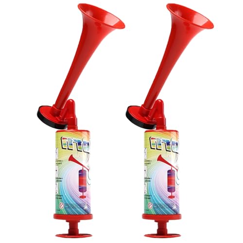 FYKZQWDS Air Horn With Pump - 13.7in Super Loud Reusable Handheld...