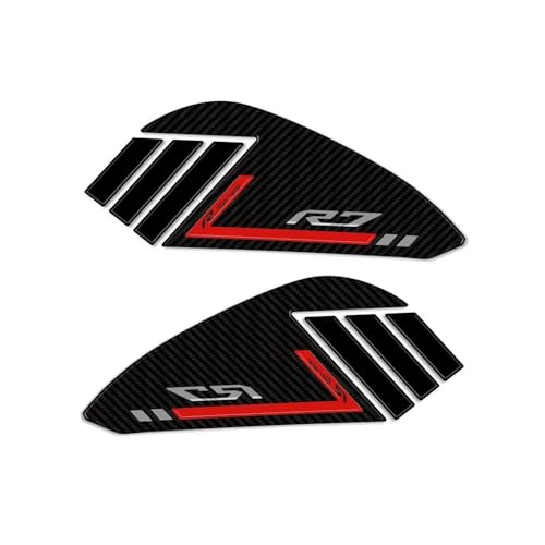 Protége-réservoir moto R7 2021-2024 autocollant noir