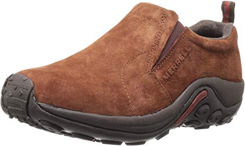Image of Merrell Mens Jungle Moc Leather Waterproof Ice+Moccasin