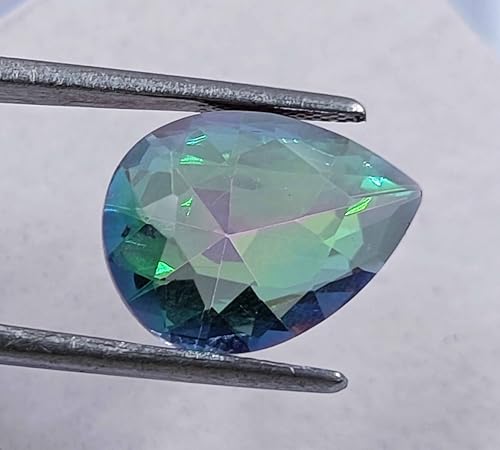 Generic 4AK175 Globalgems Alexandrite Natural Bi Color 5.00 Carat Certified Loose Gemstone Faceted Pear Cut Gemtone thumb #4
