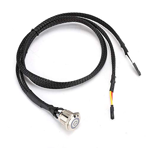 Bouton d'alimentation LED en métal pour réparer votre interrupteur PC
