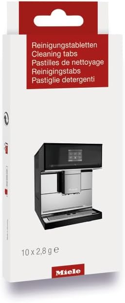 Original 11201200 Cleaning Tablets for Coffee Machines, Removes Oil and Residue, 10 Tablets