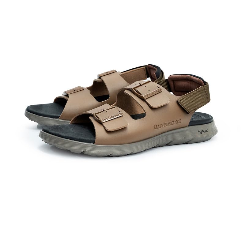 Image of HAPPENSTANCE | Hunk SliderMen's Sandal - Comfortable Casual Slip-On Sandals for Men | Lightweight Outdoor & Indoor
