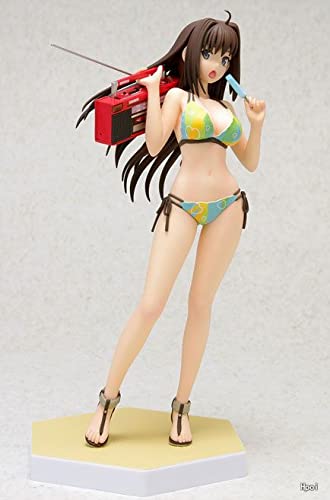 NmomoytuNew Aozaki Aoko Wave Beach Queen Mahoutsukai no Yoru Magic Gunner Miss Blue 1/10 Scale Swimsuit Action Figure