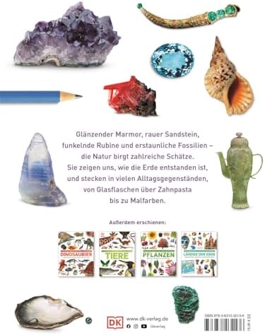 Unsere Welt in 1000 Bildern. Steine: Minerale, Edelsteine und Fossilien. Kindgerecht erklärt und reich bebildert. Für Kinder ab 8 Jahren: Minerale, Edelsteine und Fossilien in über 1000 Bildern