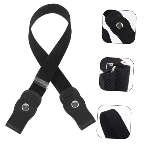 KESYOO Adjustable No Buckle Elastic Waist Belt for Boys and Girls and Adults Stretchy Denim Style Belt Comfortable and Versatile for Jeans and Casual Wear3