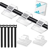 KABELMANAGEMENT SET - Dank der cleveren Kombination aus Kabelclips und Kabelbindern wird Ihr Kabelmanagement besonders effizient. Das Vorteilsset ist vielseitig einsetzbar, sowohl im Innen- als auch im Außenbereich. Ob Sie Lichterketten, USB-Kabel oder Dekorationen ordnen möchten – diese Lösung bietet Ihnen maximale Flexibilität.