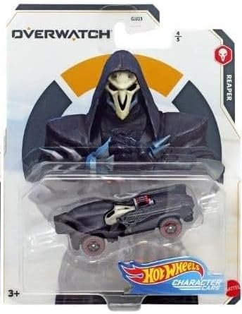 Miniatura 3 de Hot Wheels Overwatch 2020 - Juego completo de 5 autos de personajes  Genji, D.Va, Tracer, Soldier 76 & Reaper  Coleccionable con licencia de