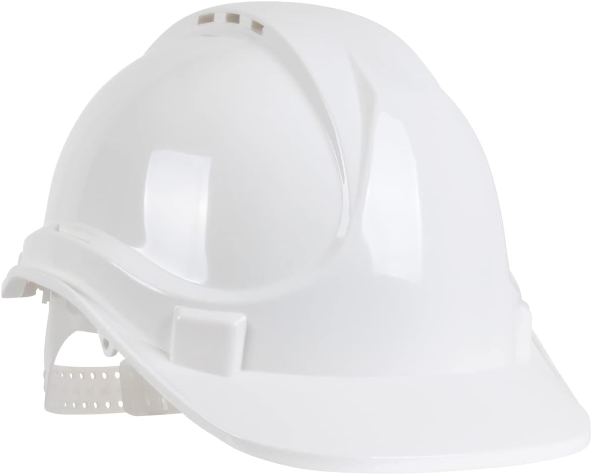 Blackrock 7000600 White 6 Point Safety Helmet