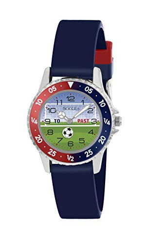 Tikkers Football Rotating Disc Time Teacher Watch - NTK0021