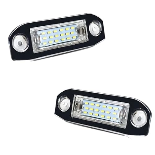 Piloto de matrícula para Volvo XC60 S60 y V60 luz trasera de recambio para coche