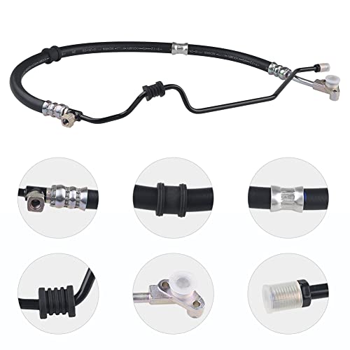 Wmphe Compatible With Power Steering Pressure Hose Assembly Honda Odyssey V6 3.5L 2005 2006 2007 Replace Oem 53713-Shj-A01 #TOP3