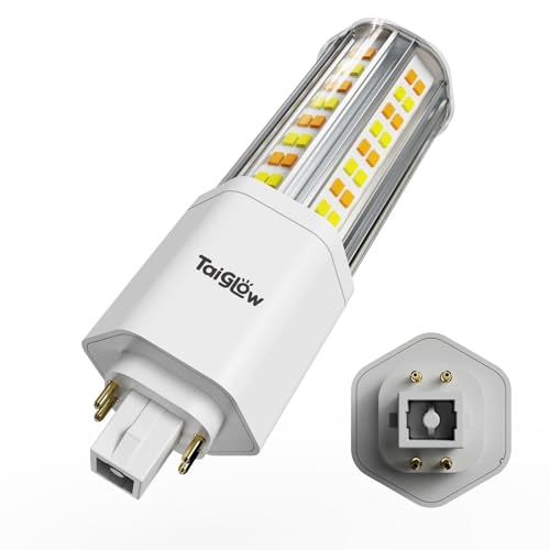 Image of G24q LED Bulb Light, 18W 2400 Lumen 4 Pin Led Bulb, 42W CFL Replacement Dimmable(3000K/3500K/4000K/5000K/6500K) for Recessed Downlights, Ceiling Fixtures, Wall Sconces, Bathroom Vanity Lighting