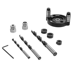 DIYEAH Dübelbohrer-Set mit Zentrierbohrer 1 Satz