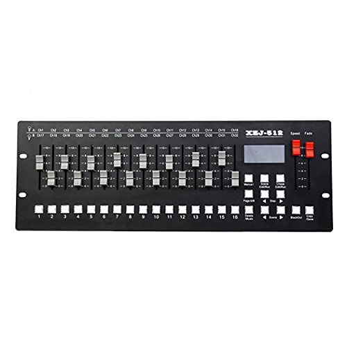 FWEOOFN Controlador de iluminación, Panel de Controlador de Equipo de DJ de Consola 512 de 512...
