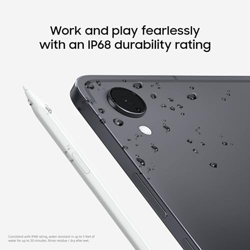 Image of Samsung Galaxy Tab S11 256 GB WiFi Android Tablet, Large Display, Durable, Slim, Light, High Performance, Long Battery Life, S Pen for Note-Taking, AI Assist, US Version, Silver