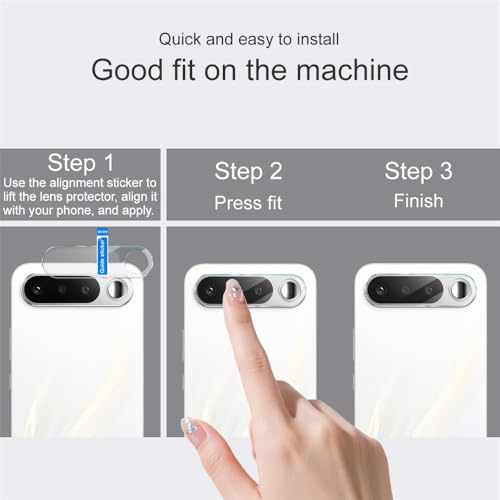 Image of 4youquality Back Camera Lens Protector Compatible with Realme 16 (1 Pack) | 9H Tempered Glass Camera Guard | Military-Grade Protection | Ultra Clear HD | Bubble-Free Easy Installation | Case Friendly Design