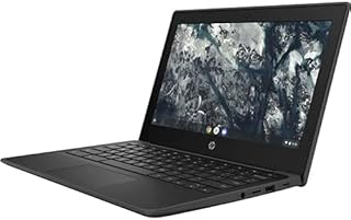 HP Chromebook 11MK G9 Education Edition - 11.6 Inch HD Display Laptop MediaTek MT8183, Integrated Graphics, 4GB LPDDR4X RAM, 32GB eMMC, Wi-Fi, Bluetooth, Camera, Chrome OS, Speaker, Black (Renewed)