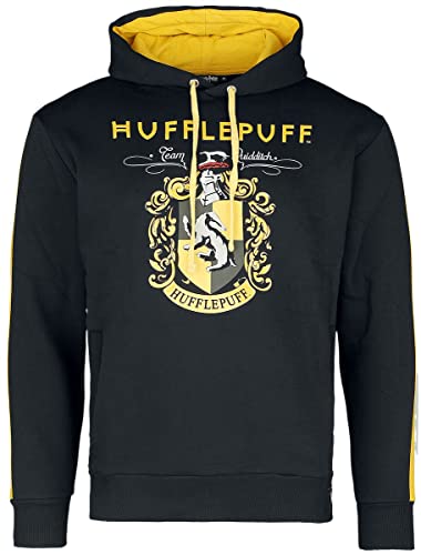 Sweat Harry Potter Poufsouffle noir et jaune, le cadeau idéal pour fan de Poudlard