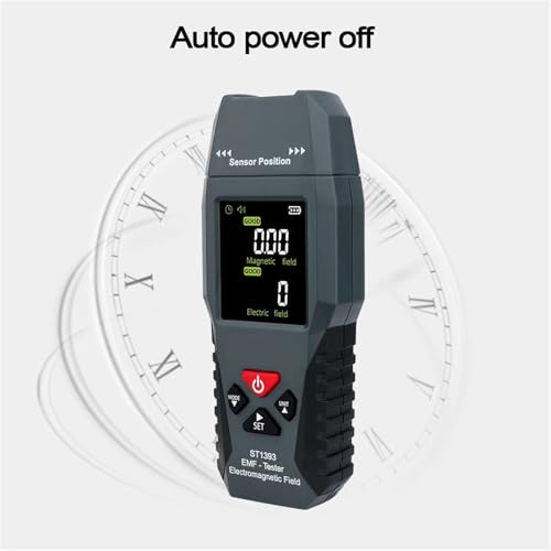Medidor Gauss Digital para Campo Electromagnético con Temperatura miniatura 5