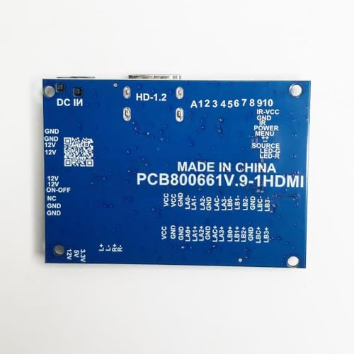 Carte pilote universelle avec interface LVDS et programme autonome LCD
