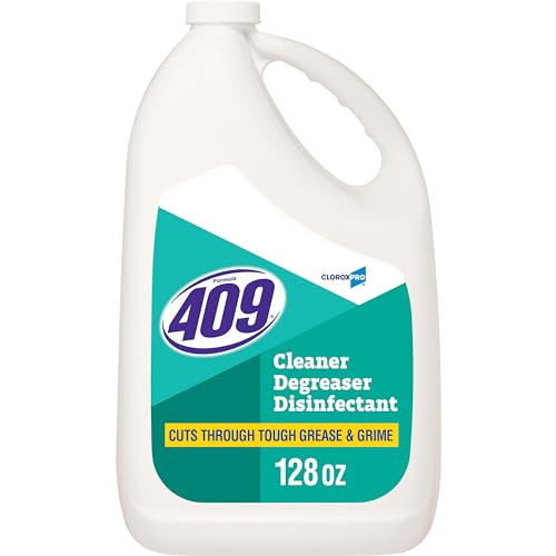 CloroxPro Formula 409 Cleaner Degreaser Disinfectant Refill 128 Fluid Ounces (Package May Vary)