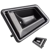 amavoler Black Front Left Interior Door Handle Fit for Suzuki Sidekick 1989-1998,1989-97 Geo Tracker. OEM#: 8313056B01, 8311056B01. (Left)