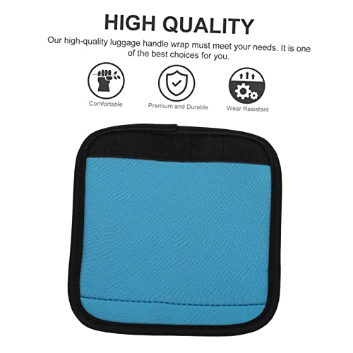 VALICLUD Sacos Para Identificadores De Viagem 4 Peças Alça Removível Protetores De Mala Bagagem Sela