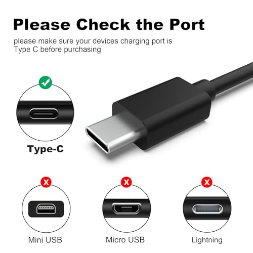 Image of WH-1000XM6 Charger Cable Compatible with Sony WH-1000XM6 WH-1000XM5 WH-1000XM4 WH-1000XM3 WH-CH720N WH-CH520 WH-XB910N WF-1000XM5 WF-1000XM4 WF-1000XM3 WF-C510 WI-C100 Headphones (150cm)