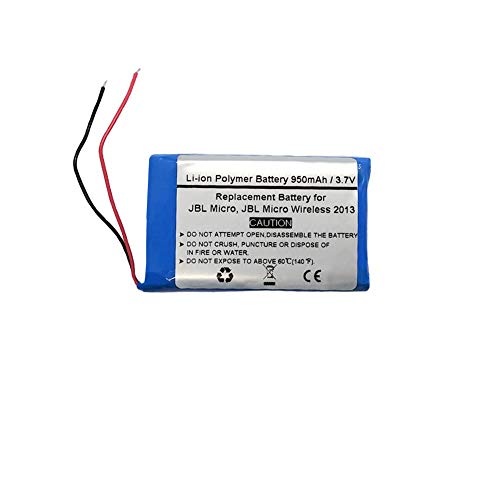 950mAh/3.7V Replacement Battery for JBL Micro, Micro Wireless 2013, JBL FT453050