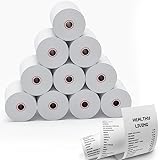 MBLABEL Thermal Receipt Paper Rolls, 3-1/8 x 230ft Thermal Paper, POS Cash Register Paper Rolls (10