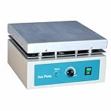 SH-9A 3000W Aluminum Heating Plate, 400x600mm Surface, Up to 350°C, 40kg Capacity - Industrial and University Laboratory Heater for Chemical Research