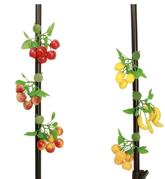 Imanes decorativos de frutas artificiales para nevera x6 miniatura 7