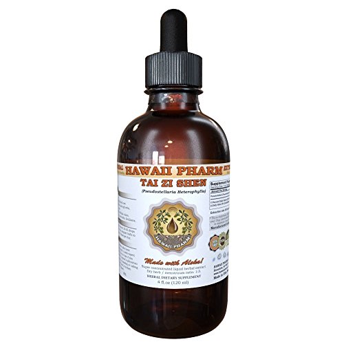 Tai Zi Shen Tincture, Tai Zi Shen, Pseudostellaria (Pseudostellaria Heterophylla) Root Liquid Extract, Herbal Supplement 4 fl.oz
